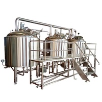 Équipement de micro-brassage 1200L, chaudière de brassage de bière à domicile avec cuve de fermentation conique