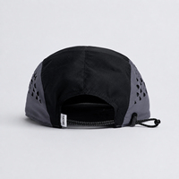 Gorra Deportiva de 5 Paneles de Malla Impermeable de Alta Calidad OEM, Gorra de Campamento de Nailon con Logotipo Personalizado