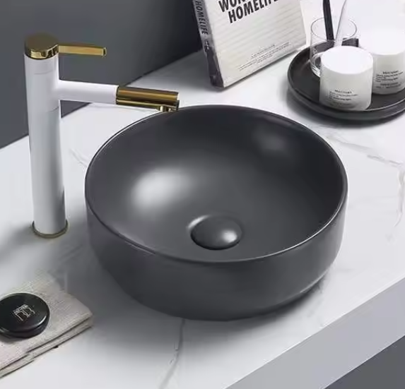 matte dark grey