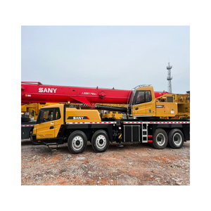 Grue de camion hydraulique SANY STC550C5-8 de 55 tonnes à haute efficacité, flèche télescopique de 50 m, moment de levage de 1690 kNm, modèle 2023, portée maximale de 50 m - Product Image 1