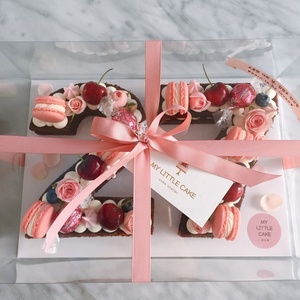 Factory Wholesale Rectangle Transparent <b>Cake</b> Boxes Wedding Party <b>Cake</b> Packaging <b>Box</b> <b>Clear</b> <b>Cake</b> Boxes for Sale - Product Image 2