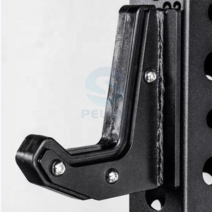Lite Sandwich J Hooks Fitness Cross Fit Squat Stand Rack Accessories Uhmwpe Plastic Cnc J-cup Monster J Cup Parts - Product Image 5