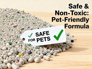 Litière pour chat en bentonite parfumée, 10 kg, écologique, sans poussière, à forte absorption, désodorisant naturel, premium, portable - Product Image 2