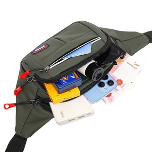 Unisex Waist Bag Large Capacity Water Resistant Oxford Cloth Sport Travel Work Outdoor Use - Product Image 4