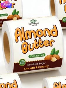 Adesivi con Logo Personalizzato, Etichette in Vinile Durevoli per Imballaggi, Etichette Personalizzate per Bottiglie, Adesivi Autoadesivi e Impermeabili - Product Image 3