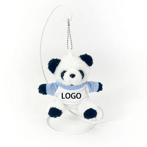 Kleidungspanda Plüschpuppe Plüschtier Schlüsselanhänger Puppenhalter mit Logodruck-Funktion - Product Image 2