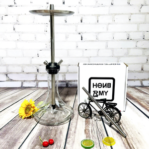 Narguilé Russo de Aço Inoxidável 304 com Acabamento Laqueado SOFT HOOKAH, Conjunto de Caixa de Presente de Boutique - Product Image 1