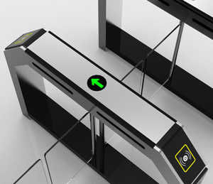 고속 출입구 스윙 배리어 스피드 턴스틸 게이트 턴스틸-내구성 IP66 LED 표시등 스테인리스 스틸 후차방지 - Product Image 5