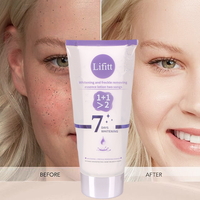 Sérum Lotion Visage Bio Anti-rides Éclaircissant Anti-taches à la Niacinamide et aux Peptides pour Femme