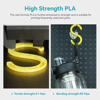 SUNLU grosir filamen 3D kekuatan tinggi 1.75mm 1kg/spool filamen Printer 3D penyusutan rendah
