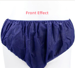 Culottes jetables pour hommes et femmes universelles idéales pour la sueur <span class=keywords><strong>Bain</strong></span> <span class=keywords><strong>de</strong></span> vapeur Sauna Voyage Non-tissé Culottes pour adultes - Product Image 2