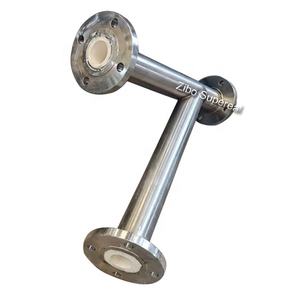 92% al2o3 verschleiß festes Aluminiumoxid-Keramik rohr mit SS304-Stahlbogenrohr - Product Image 5