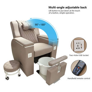 Silla de Masaje Eléctrica Multifuncional HICOMED, Silla de Pedicura, Mueble de Salón de Belleza para Pestañas, Silla de Manicura de Doble Uso - Product Image 2