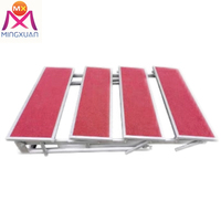 Mobile en aluminium pliant personnalisé Choir Stand Truss Seating Bleacher Risers Stage
