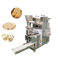 Mesin Pembuat Pangsit/Ravioli/Sambosa/Empanada/Gyoza/Pie Daging Otomatis Penuh untuk Industri dengan Komponen Inti Motor