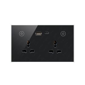 Prises murales et interrupteurs intelligents universels Wifi TY-SS-147 Tuya SMARSECUR pour maison connectée - Product Image 1
