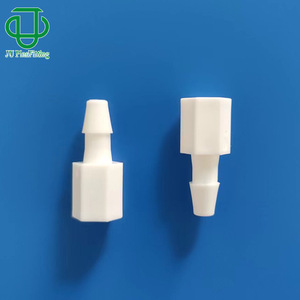 Conector de manguera tipo pagoda Jiyou de plástico PP con rosca interna de 1/4 pulgada para tuberías de agua, aceite y vapor - Product Image 1