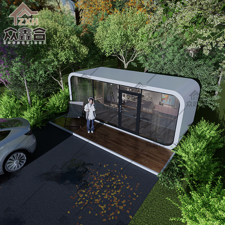 Apple Cabin Prefabricated Mobile Home Coffee