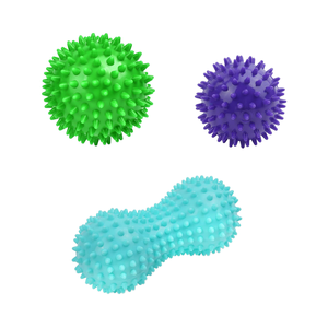 Bolas de masaje puntiagudas para pies, espalda, manos, fascitis plantar, ejercicio, masajeador de punto Tigger Neuro-<span class=keywords><strong>Balance</strong></span> - Product Image 2
