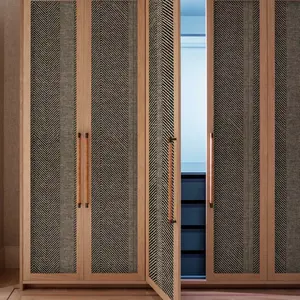 Mywind doğal malzeme kağıt örgü Wallcovering ev son dekorasyon duvar kağıdı ev otel projesi için dekor duvar kapağı