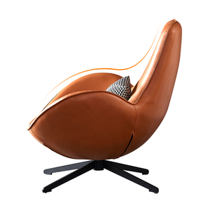 <span class=keywords><strong>Del</strong></span> <span class=keywords><strong>norte</strong></span> de Europa de estilo de cuero de diseño nuevo Silla de salón de ocio silla huevo JA-780 - Product Image 2