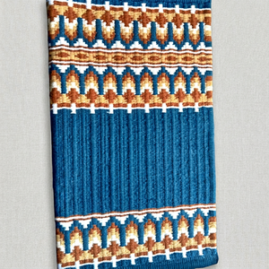 Manta de Silla de Montar Trenzada de Diseño Exquisito Estilo Occidental, con Base de Cuero y Relleno de Fieltro, de Lana de Nueva Zelanda, para Exhibición - Product Image 1
