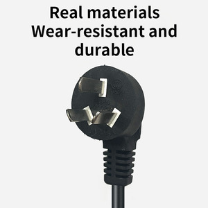 Cordon d'alimentation à 3 broches 16AWG certifié ETL pour chauffage électrique sûr pour usage domestique dans le garage appareil de classe résistant au gel et au feu - Product Image 3