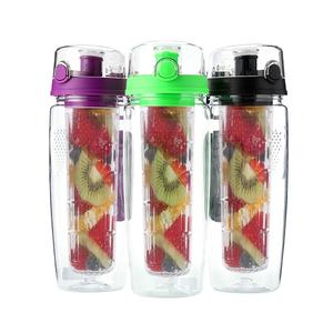 Bouteille d'Eau Sportive en <span class=keywords><strong>Plastique</strong></span> Tritan Avec Infuseur à Fruits - Product Image 1