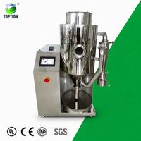 Sécheur par pulvérisation de laboratoire TOPTION, atomiseur biphasé 316L, 2 L/h 3 L/h, machine de séchage par pulvérisation de paillasse pour la fabrication de poudres en laboratoire de R&D et en pilote