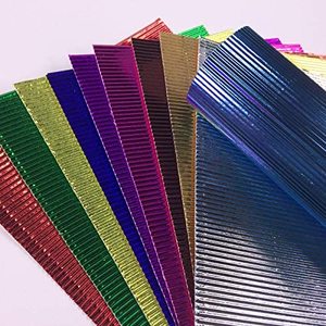 Sáo B/E/F/S Sóng/3E Giấy Màu Kim Loại In Hình Nghệ Thuật Thủ Công Tự Làm Cho Trẻ Em Tấm Bìa Các Tông Sóng Thủ Công - Product Image 5