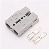 Connecteur d'alimentation CC robuste 50A bipolaire, faisceau de câblage rapide gris pour panneau solaire, camping-car, caravane, vélo électrique, chariot élévateur