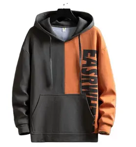 OEM Hot Sales Hochwertige benutzer definierte Logo Baumwolle Casual Pure Blank Langarm Hoodies & Sweatshirts für den Menschen