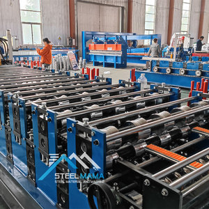 Bolivie Populaire Double Couche Rouleau Formant La Machine 840 IBR Feuille Trapézoïdale 836 Panneau De Toiture En Fer Ondulé Tuile En Acier Coloré - Product Image 6