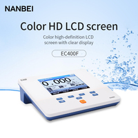 Conductimètre de laboratoire de haute précision ±0,5 % EC400F, conductimètre de table à 5 paramètres