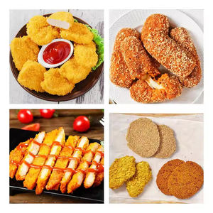 Machine automatique de panure et de panure-friteuse pour poulet frit, machine à paner et à enrober - Product Image 6