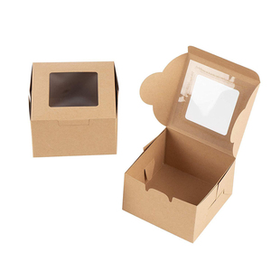 Bán buôn giấy dùng một lần hộp cho Hộp bao bì thực phẩm với cửa sổ Takeaway hộp container - Product Image 1