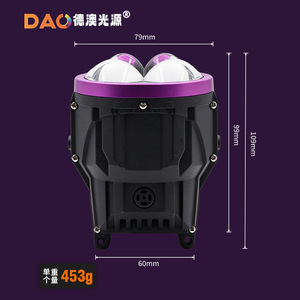 ไฟตัดหมอก LED AY05 79มม., ไฟตัดหมอก LED 6000K 55W 12V - Product Image 1