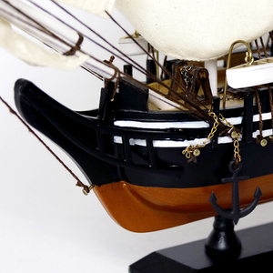 แบบจำลองเรือใบโบราณ ชาร์ลส์ มอร์แกน เรือประมงล่าวาฬ ขนาด 15 นิ้ว โมบี้ ดิก แบบจำลองเรือโบราณ แบบจำลองขนาด - Product Image 4