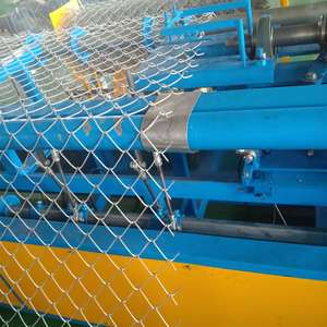 Tự động Chuỗi liên kết hàng rào Máy làm nhà máy chất lượng cao Kim Cương lưới máy làm với dây đôi - Product Image 2