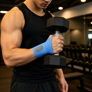 Support de poignet sportif ultra-fin pour badminton et tennis, réglable, confortable, respirant, attelle de maintien du poignet - Product Image 1