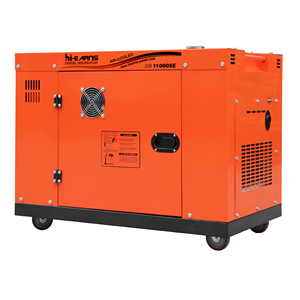 Hieanrs 6KVA 7KVA 8KVA 10kVA 12kVA 16kVA 18kVA 20kVA Soundproof Silent Generator Set Price DG11000SE 10KVA Soundproof Gen - Product Image 6