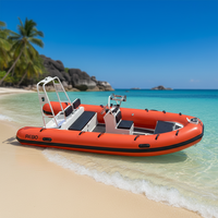 Bateaux pneumatiques RIB en aluminium de 16 pieds, 480 Orca/Hypalon/PVC, à vendre