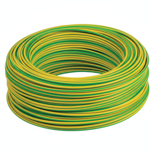 Cavo elettrico Unifilar FS17 35mmQ giallo verde 25 metri sezione fili elettrici - Product Image 1