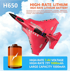 XIAXIU Raptor H650 Avion RC 490mm en EPP, 2.4GHz 6CH, intelligent et équilibré, pour mer, terre et air, type Warbird Fighter, hydravion, RTF, pour débutants - Product Image 6