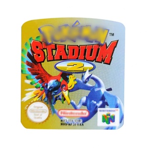 Stadium 2 Video <b>Game</b> Cartridge Stickers for N64 Nintondos 64 - Product Image 4
