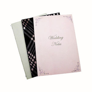 Cahiers à reliure agrafée neufs, journaux quotidiens personnalisés avec couverture souple, 28 feuilles, se plient à plat pour l'écriture - Product Image 2