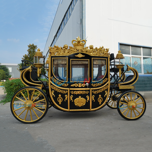 Nouvelle calèche royale électrique de luxe 2026, calèche royale tirée par des chevaux, transport spécial, charrette de mariage, calèche à chevaux - Product Image 4