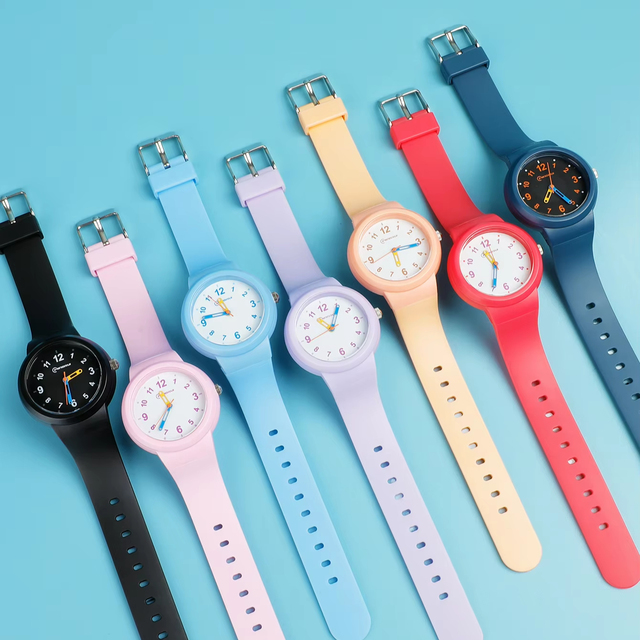 Mingrui 8857L Quartz Wrist Watch 30M Waterproof Simple Design 16mm Japanese Pointer for Kids Fashionable OEM/ODM Factory Product