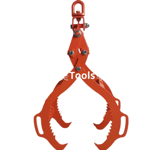 औद्योगिक 4-पंजा स्टील प्लेट भारी-शुल्क पेड़ लिफ्टर लकड़ी के क्लैंप हुक विरोधी पर्ची उठाने हुक विरोधी पर्ची उठाने हुक - Product Image 1