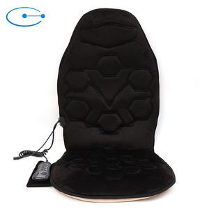 Cojín de asiento de masaje y calor para coche, 6 motores vibratorios - Product Image 3